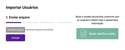 Cadastro flexível de usuários — 2